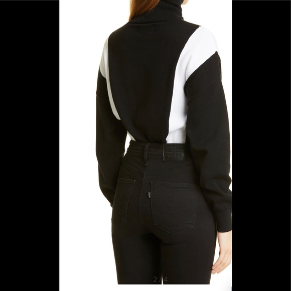 RtA Isla color block bodysuit L Nwot - Picture 3 of 5